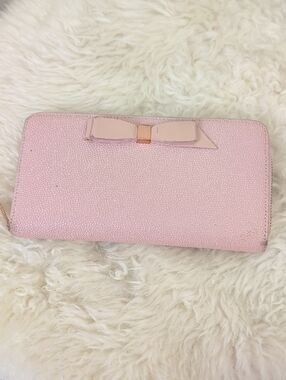 TED BAKER PINK WALLET